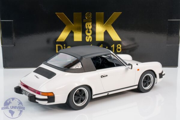 KK Scale - 1:18 Porsche 911 SC Cabrio 1983 White - Diecast Model 14 KK Scale - 1:18 Porsche 911 SC Cabrio 1983 White - Diecast Model