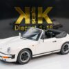 KK Scale - 1:18 Porsche 911 SC Cabrio 1983 White - Diecast Model 32 KK Scale - 1:18 Porsche 911 SC Cabrio 1983 White - Diecast Model