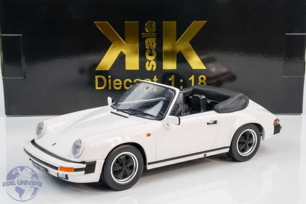 KK-Scale 1/18 ポルシェ911 カレラ 1983 (ホワイト) KK-Scale-Porsche-911-SC-