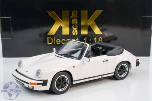 KK Scale Porsche 911 SC Convertible White 1983 KKDC180751 10