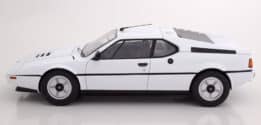 KK Scale - 1:12 BMW M1 1978 White (Limited Edition)