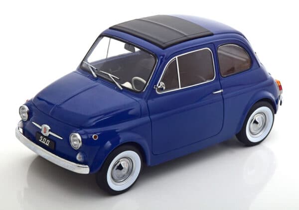 KK Scale - 1:12 Fiat 500 1968 Dark Blue