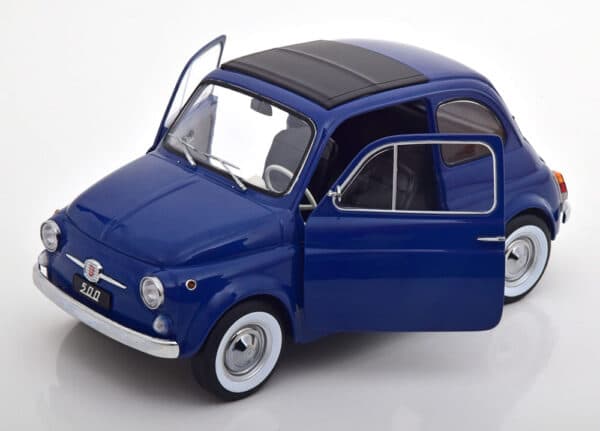 KK Scale - 1:12 Fiat 500 1968 Dark Blue