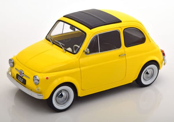 KK Scale - 1:12 Fiat 500 1968 Yellow
