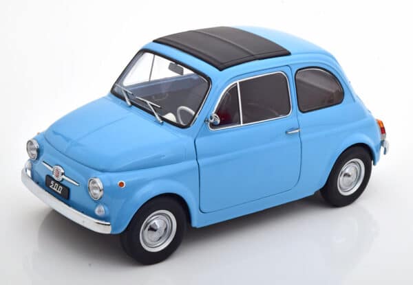 kk scale - 1:12 fiat 500f 1968 light blue