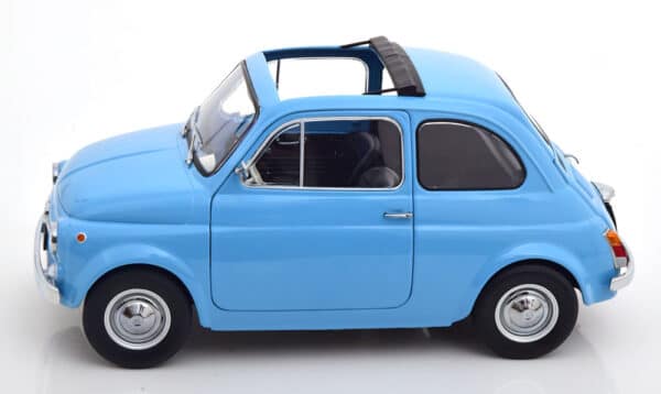 kk scale - 1:12 fiat 500f 1968 light blue