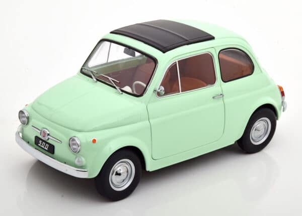 kk scale - 1:12 fiat 500f 1968 mint green