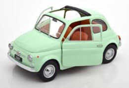 kk scale - 1:12 fiat 500f 1968 mint green