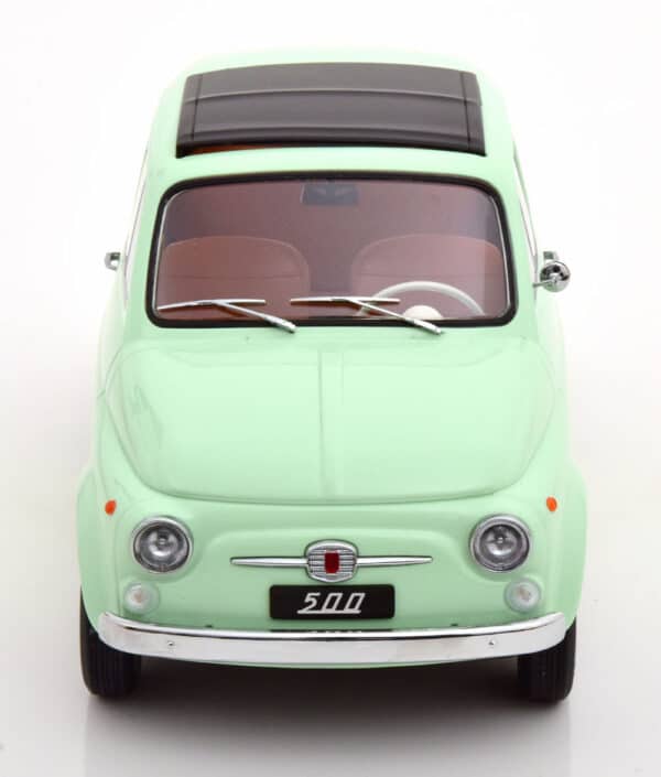 kk scale - 1:12 fiat 500f 1968 mint green