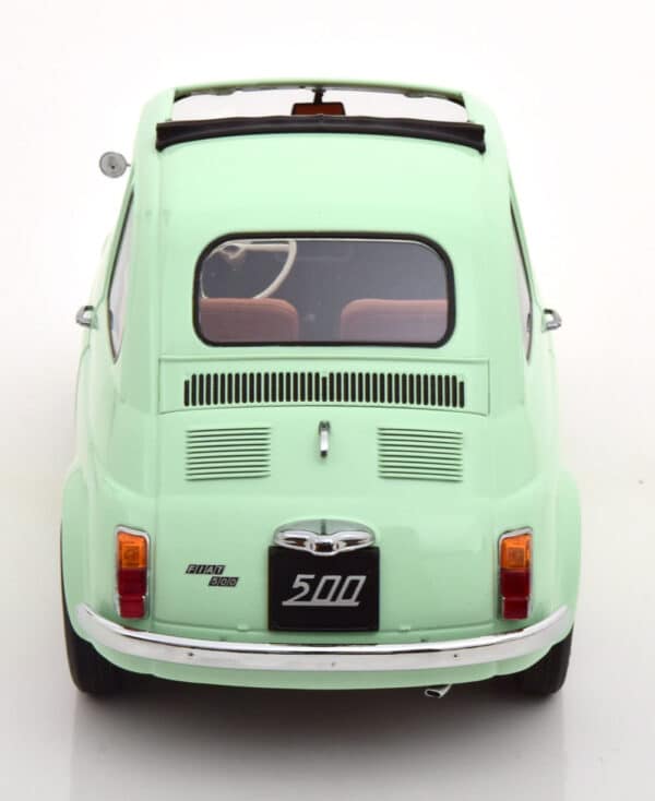 kk scale - 1:12 fiat 500f 1968 mint green