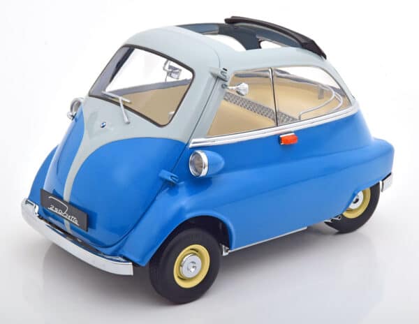kk scale - 1:12 bmw 250 isetta 1959 blue/light blue