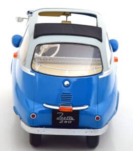 kk scale - 1:12 bmw 250 isetta 1959 blue/light blue