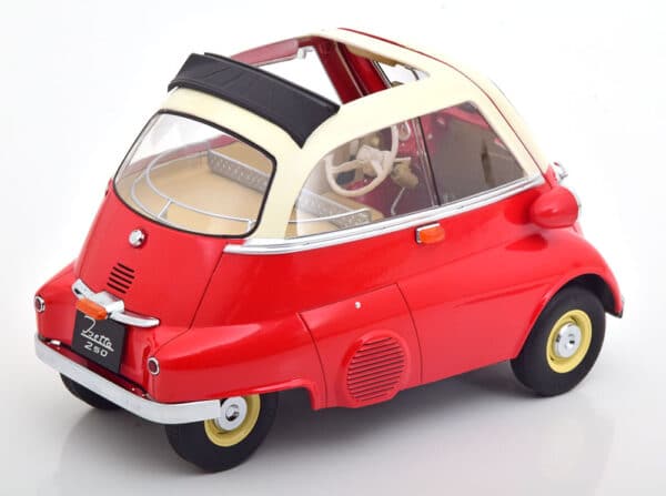 kk scale - 1:12 bmw 250 isetta 1959 red/white