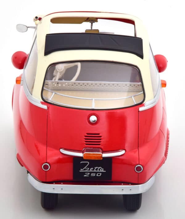kk scale - 1:12 bmw 250 isetta 1959 red/white