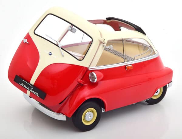 kk scale - 1:12 bmw 250 isetta 1959 red/white