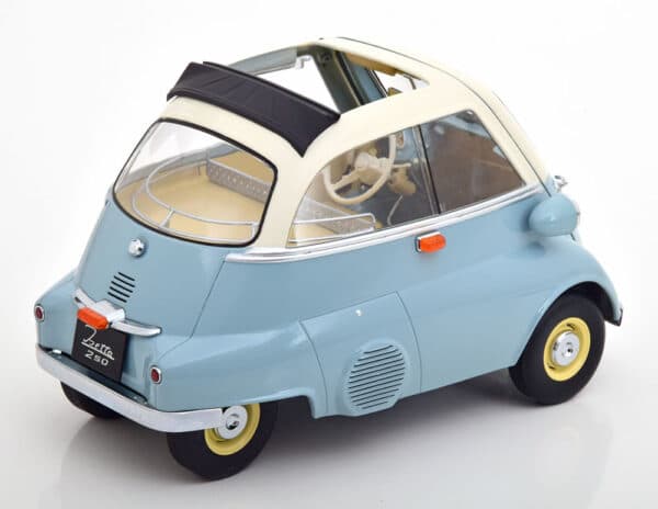 kk scale - 1:12 bmw 250 isetta 1959 light blue/white