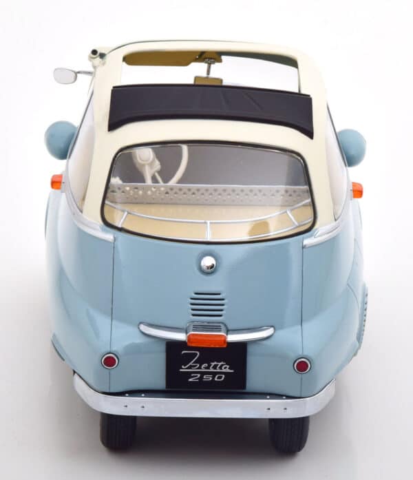 kk scale - 1:12 bmw 250 isetta 1959 light blue/white