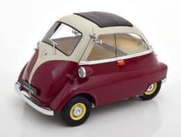 kk scale - 1:12 bmw 250 isetta 1959 dark red/light grey