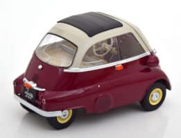 kk scale - 1:12 bmw 250 isetta 1959 dark red/light grey