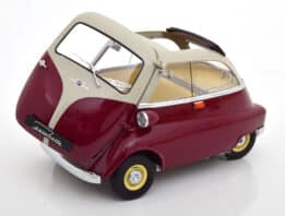 kk scale - 1:12 bmw 250 isetta 1959 dark red/light grey