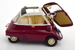 kk scale - 1:12 bmw 250 isetta 1959 dark red/light grey