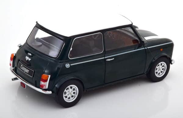kk scale - 1:12 mini cooper dark green/white (lhd)
