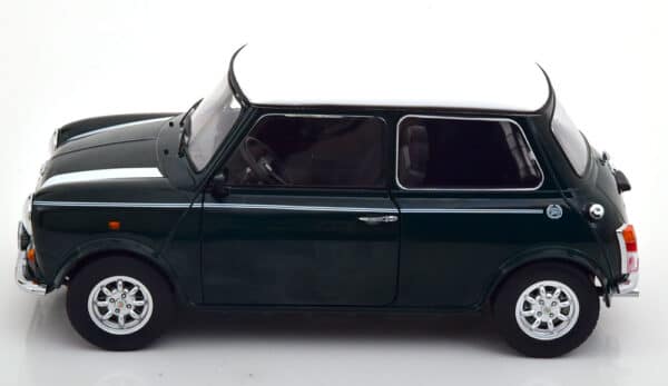 kk scale - 1:12 mini cooper dark green/white (lhd)