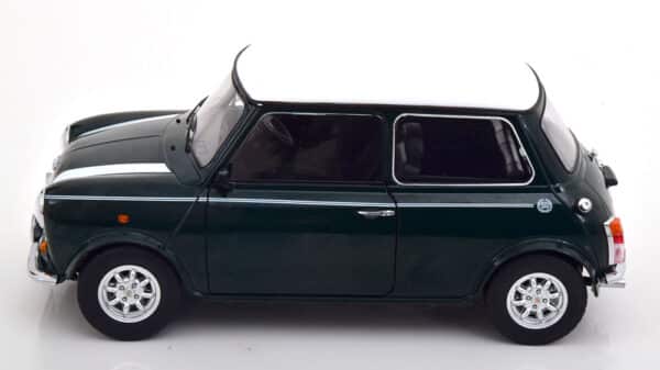 kk scale - 1:12 mini cooper dark green/white (rhd)