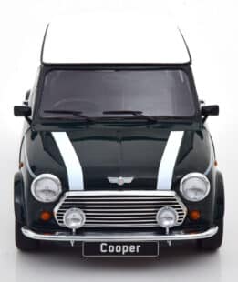 kk scale - 1:12 mini cooper dark green/white (rhd)