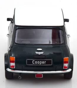 kk scale - 1:12 mini cooper dark green/white (rhd)