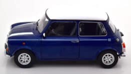 kk scale - 1:12 mini cooper blue metallic/white (lhd)