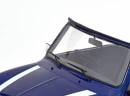 kk scale - 1:12 mini cooper blue metallic/white (rhd)