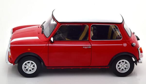 kk scale - 1:12 mini cooper red/white (lhd)