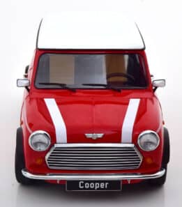 kk scale - 1:12 mini cooper red/white (lhd)