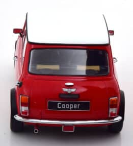 kk scale - 1:12 mini cooper red/white (lhd)