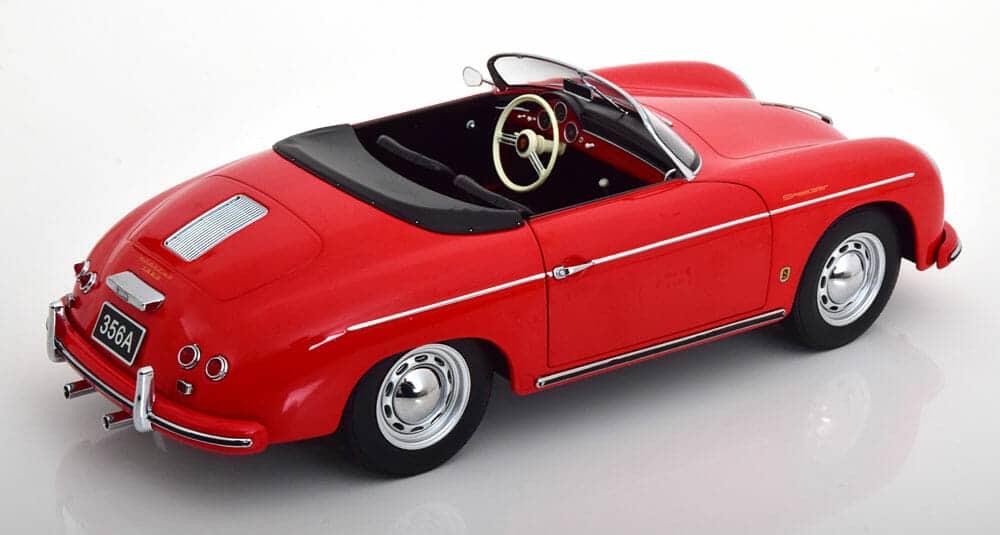 kk scale - 1:12 porsche 356 a speedster red (1955)