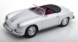 kk scale - 1:12 porsche 356a speedster silver (1955)