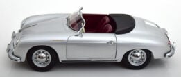 kk scale - 1:12 porsche 356a speedster silver (1955)