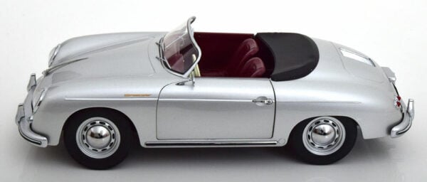 kk scale - 1:12 porsche 356a speedster silver (1955)