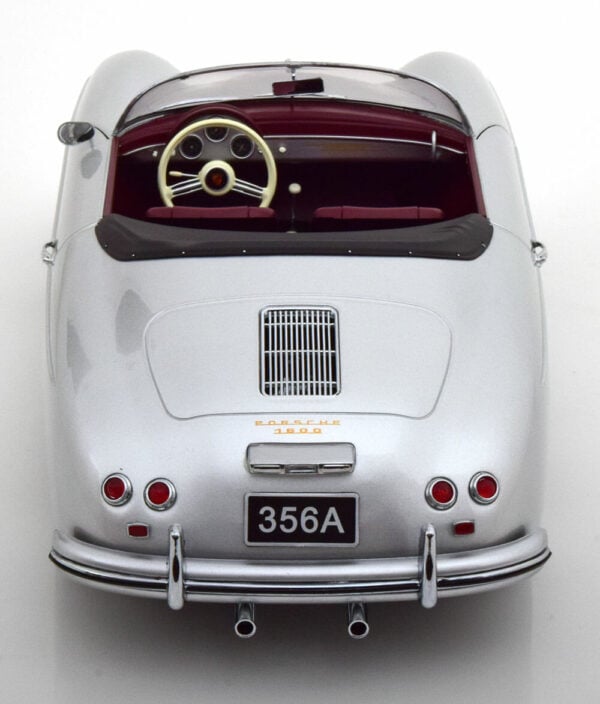 kk scale - 1:12 porsche 356a speedster silver (1955)