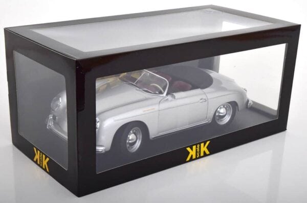 kk scale - 1:12 porsche 356a speedster silver (1955)