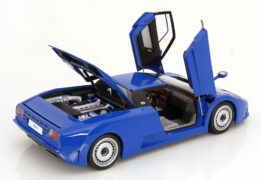 KK Scale 1:12 Bugatti EB110 1991 Blue Diecast Model (KKDC120131)