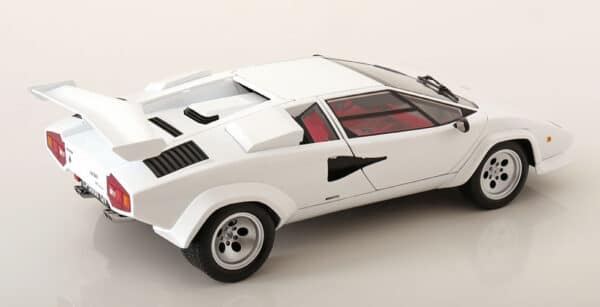 KK Scale 1:12 Lamborghini Countach LP 5000S QV 1985 White Diecast Model