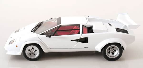 KK Scale 1:12 Lamborghini Countach LP 5000S QV 1985 White Diecast Model