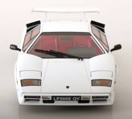 KK Scale 1:12 Lamborghini Countach LP 5000S QV 1985 White Diecast Model
