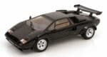 KK Scale 1:12 Lamborghini Countach LP 5000S QV 1985 Black Diecast Model