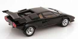 KK Scale 1:12 Lamborghini Countach LP 5000S QV 1985 Black Diecast Model
