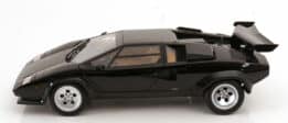 KK Scale 1:12 Lamborghini Countach LP 5000S QV 1985 Black Diecast Model