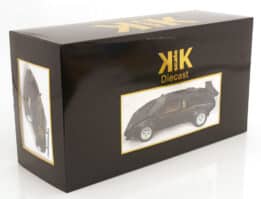 KK Scale 1:12 Lamborghini Countach LP 5000S QV 1985 Black Diecast Model