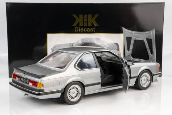 KK Scale - 1:12 BMW M635 CSI 1987 Grey Metallic (KKDC120162) Diecast Model 12 KK Scale - 1:12 BMW M635 CSI 1987 Grey Metallic (KKDC120162) Diecast Model
